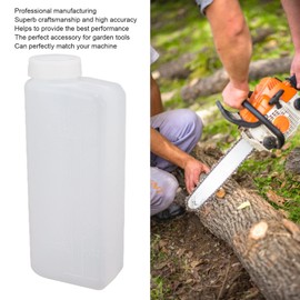 Sorandy 2 Stroke Engine Oil Mixing Bottle, 600ml Capacity, Nylon Plastic Material, 2PCS Professional Mixing Bottle Containe for Chainsaws, Ironworking Machines, Wide Applicability, Sorandyd76xngs1wf