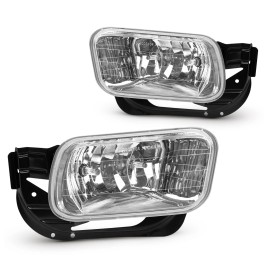 WEZEMLIGHT Fit For 2009-2012 Dodge Ram 1500 2500 3500 10-18 Bumper Fog Lights Driving Lamps