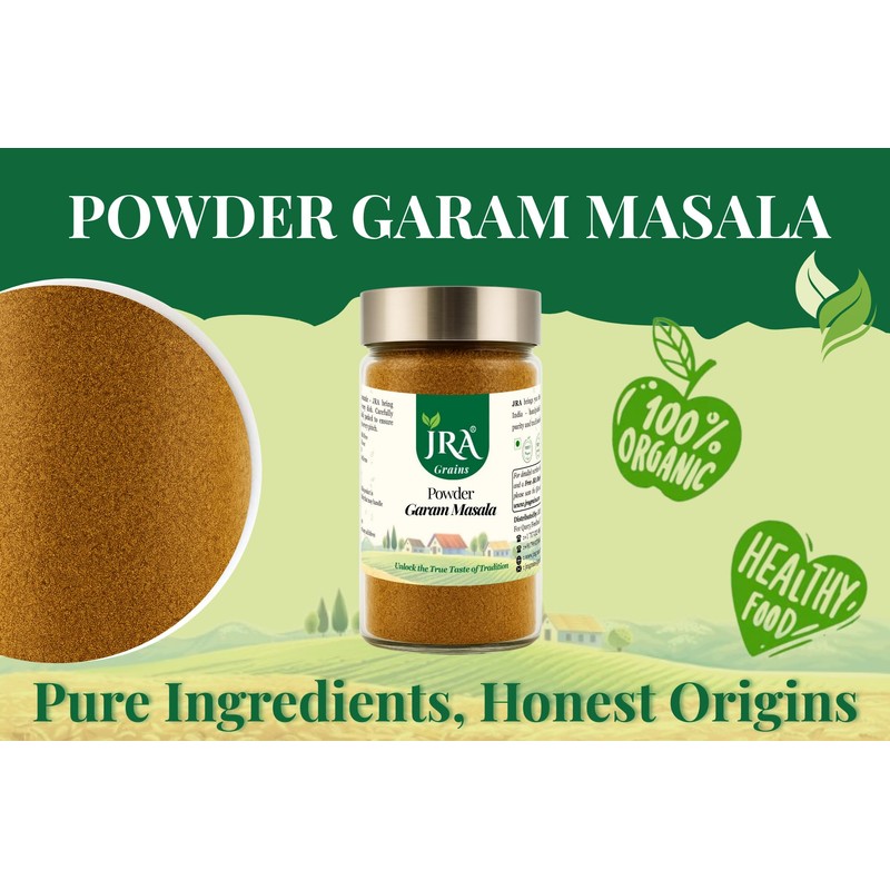 JRA Grains garam Masala 75g (2.65 oz) | Fresh &