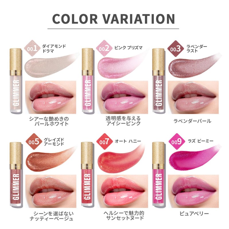 Revlon Super Luster Glimmer Gloss 002 Pink Prisma: Icy Pink