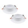 Crapyt Ceiling Hole Cover Plate, 7.28"/185mm Diameter ABS Wall Mount