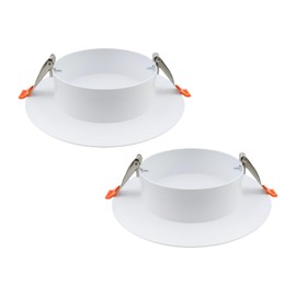 Crapyt Ceiling Hole Cover Plate, 7.28"/185mm Diameter ABS Wall Mount