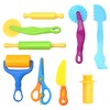 Inxens 9 PCS Craft Dough Tool Set for Kids, Modeling