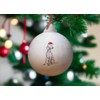 Image Industry Weimaraner Ceramic Bauble - Tree Decoration - Christmas