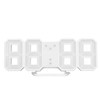 3D LED Digital Clock Dimmable Snooze Time Memory 12/24 Date
