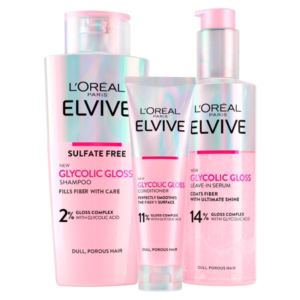 L'Oral Paris L'Oral Paris, Elvive Glycolic Gloss, Leave-in Conditioner +