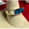 Natural Creations mens sterling silver ring Size 11 Shattuckite
