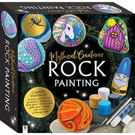Mythical Creatures Rock Painting Box Set (Rock Painting Kit)