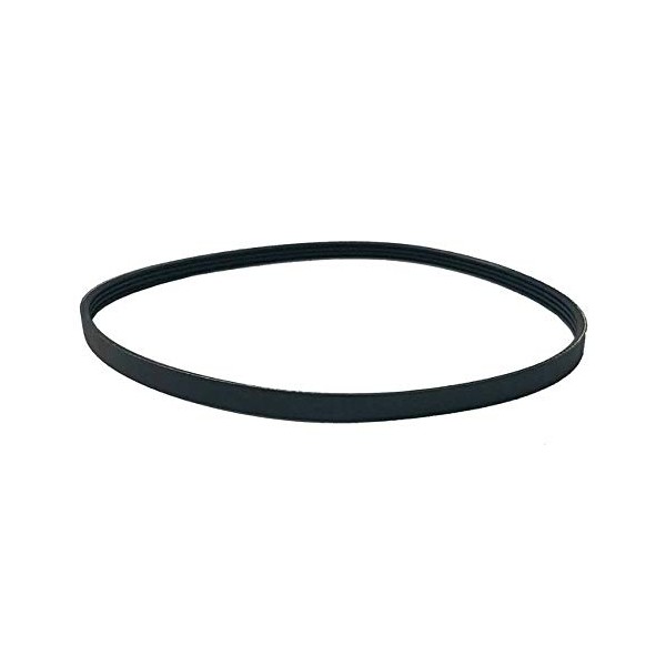 HASMX Drive Belt Replacement Belt for Rikon Band Saw Models 10-320, 10-321, 10-325, RK14CS Replaces Part Numbers C10-995, P10-320-87, 24" Internal Length Band Saw Drive Belt, 4 Rib, Black (1-Pack)