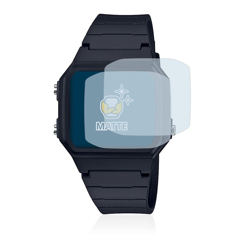 brotect Screen Protector Anti-Glare compatible with Casio Unisex A168WA-1YES (2