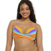 Body Glove Women's Standard Kerry Twist Front Bikini Top Swimsuit