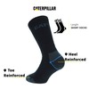 6 Pairs CATERPILLAR Work Socks for Men for Accident Prevention