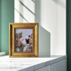Professional 6x8 Inch Gold Vintage Photo Frame with Stand