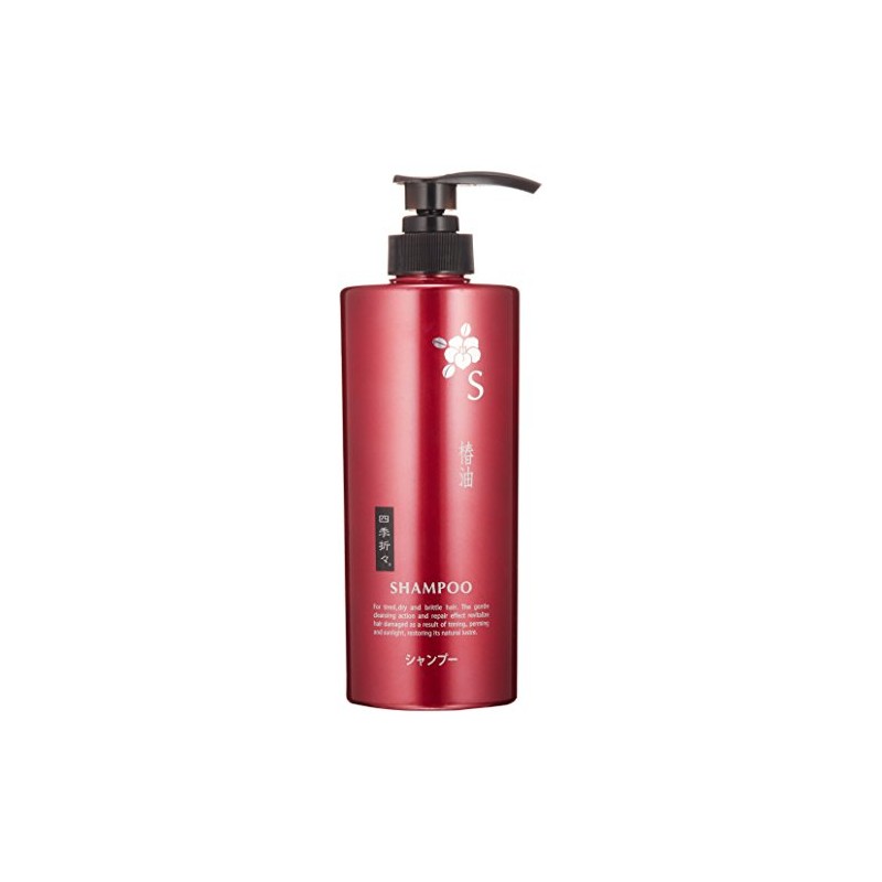 Kumano Oil Seasonal Camellia Oil Shampoo Bottle, 20.3 fl oz
