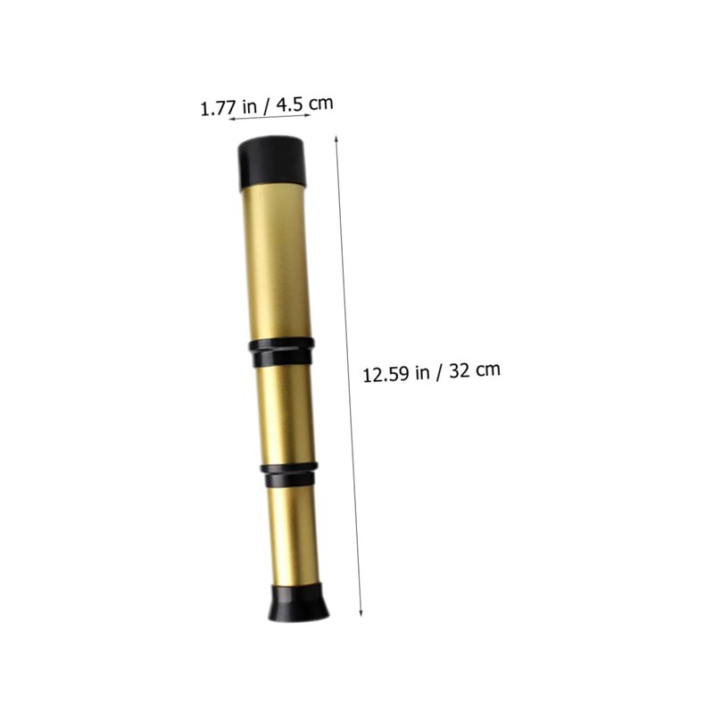 Kisangel 2Pcs Pirate Telescope Collapsible Design for Outdoor Exploration Material