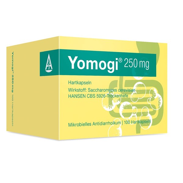 Yomogi 250 mg, for the treatment and prevention of diarrhoea, pack of 100