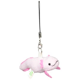 Aholotre Mascot Strap, Pink, 3.1 inches (8 cm)