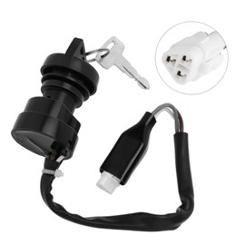 M MATI 27005-0019 Ignition Key Switch for Kawasaki Brute Force 750 650 4x4i KVF750 KVF650 2005-2023