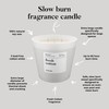 Hidden Label Large Scented Candle, Fresh Cotton, 30oz 3 Wick