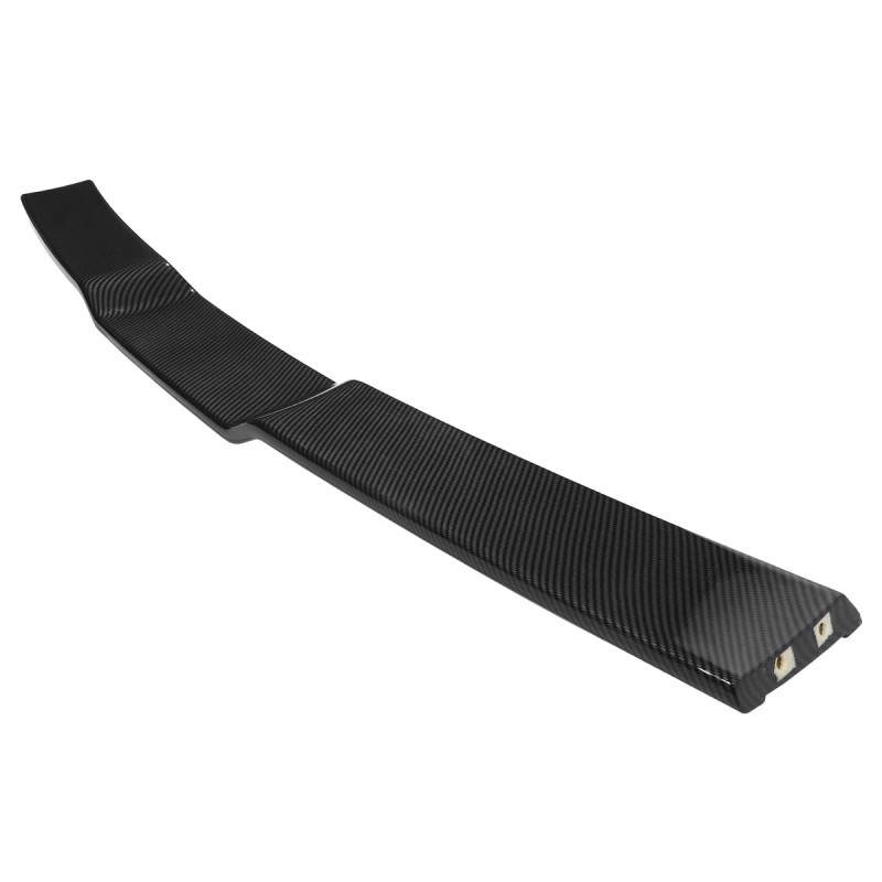 Unbranded Carbon Fiber Rear Trunk Spoiler Splitter Wing Kit For