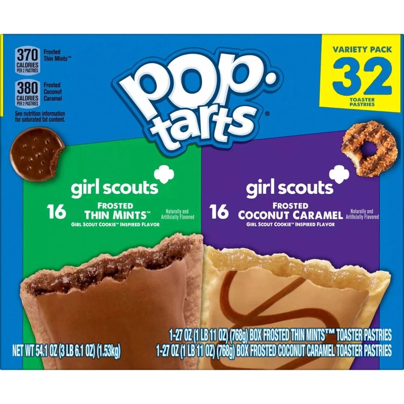 Kellogg's Pop-Tarts Pop Tarts Girl Scouts Variety Pack, 32 ct.