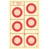 National Target (12) IBS100HR 100 Yard Hunter Rifle Target, Red, Heavy Paper, 12"x19" SHIPS FREE