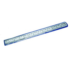 12" MATT STAINLESS STEEL RULER