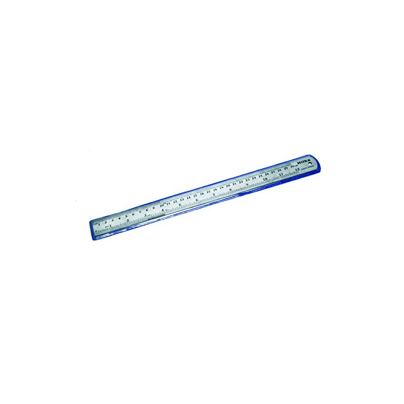 12" MATT STAINLESS STEEL RULER