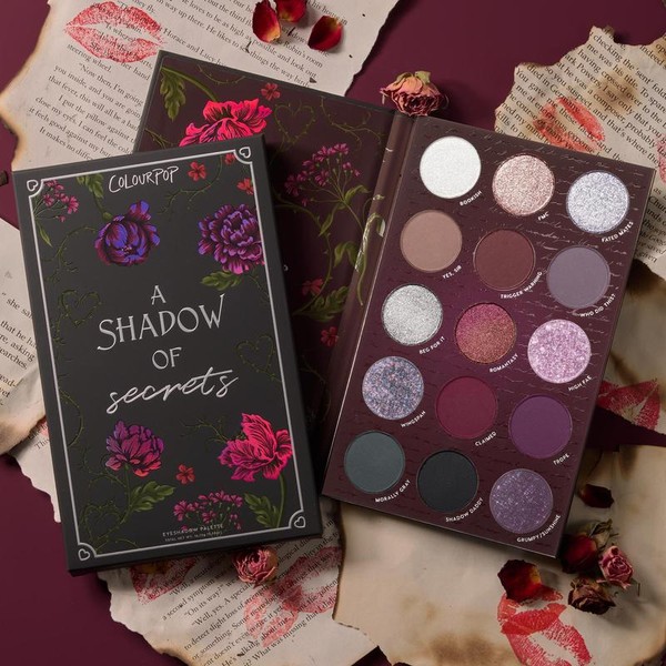 ColourPop® A Shadow of Secrets Limited-Edition Eyeshadow Palette – Mysterious,