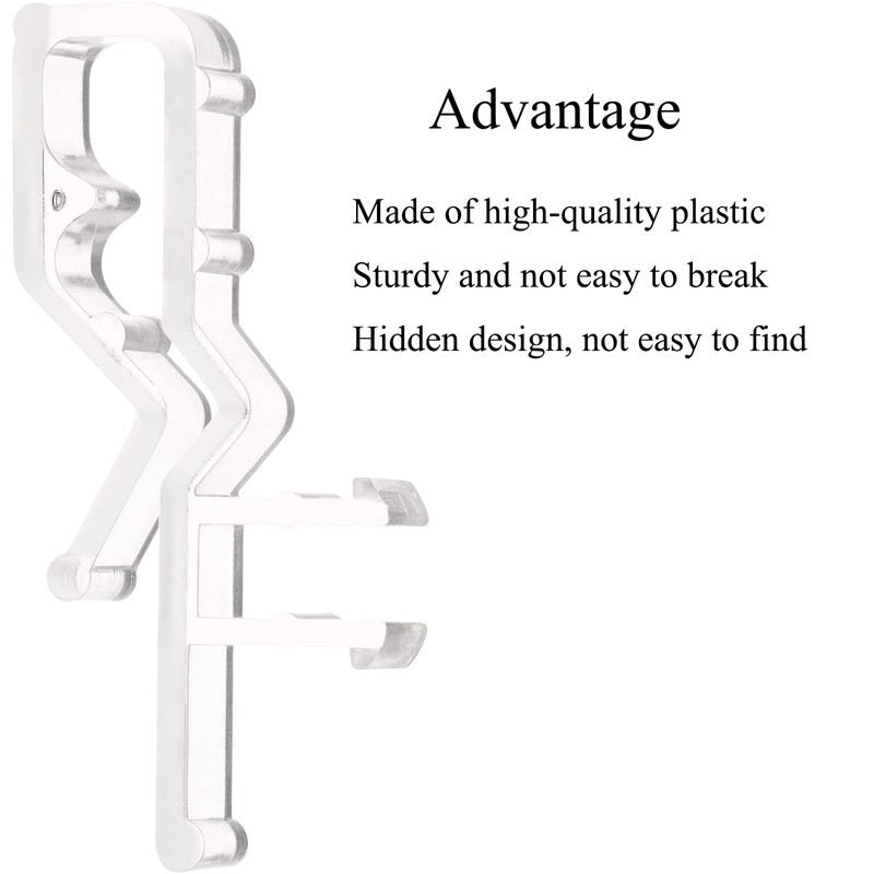 Blind Clips for Valance 1.8 Inch Hidden Channel Window Valance
