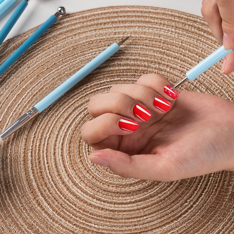 Dotting Tools, Silicone Clay Sculpting Tool, Ceramic Clay Ball Stylus
