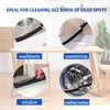 Yeria 6 Pieces Hard Bristle Corner Cleaning Brush, Gap Cleaning