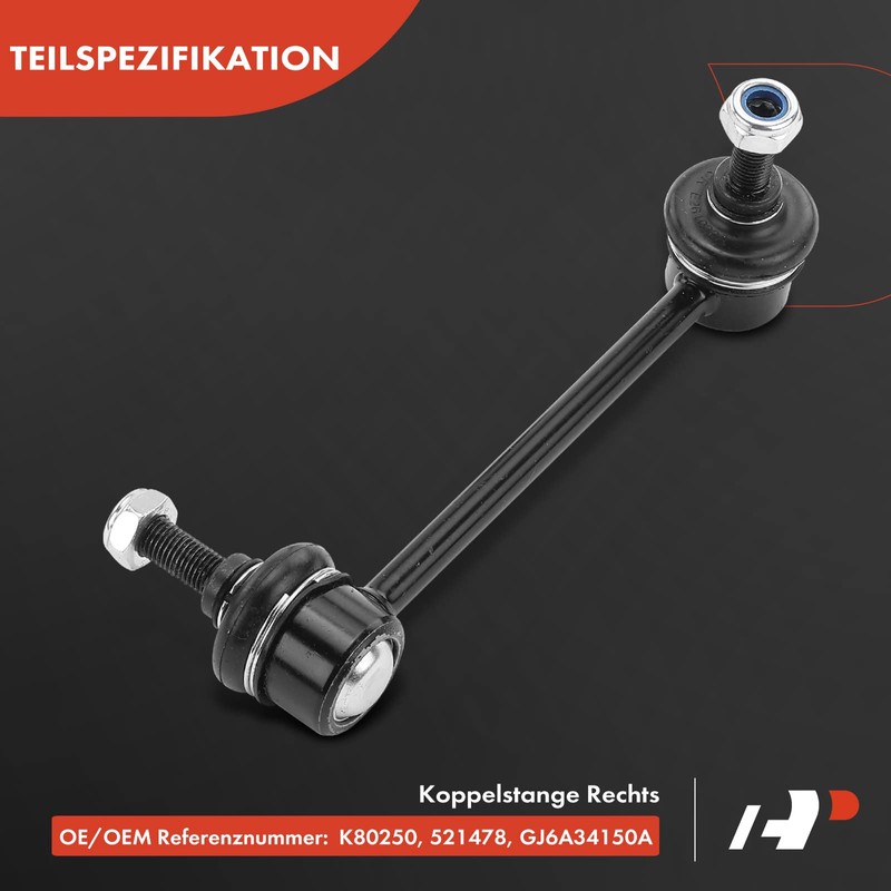 Frankberg 2 x Front Axle Coupling Rod Compatible with 6