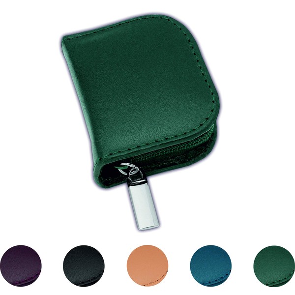 Homeopathy Case First Aid Kit with 10 Clear Glass for