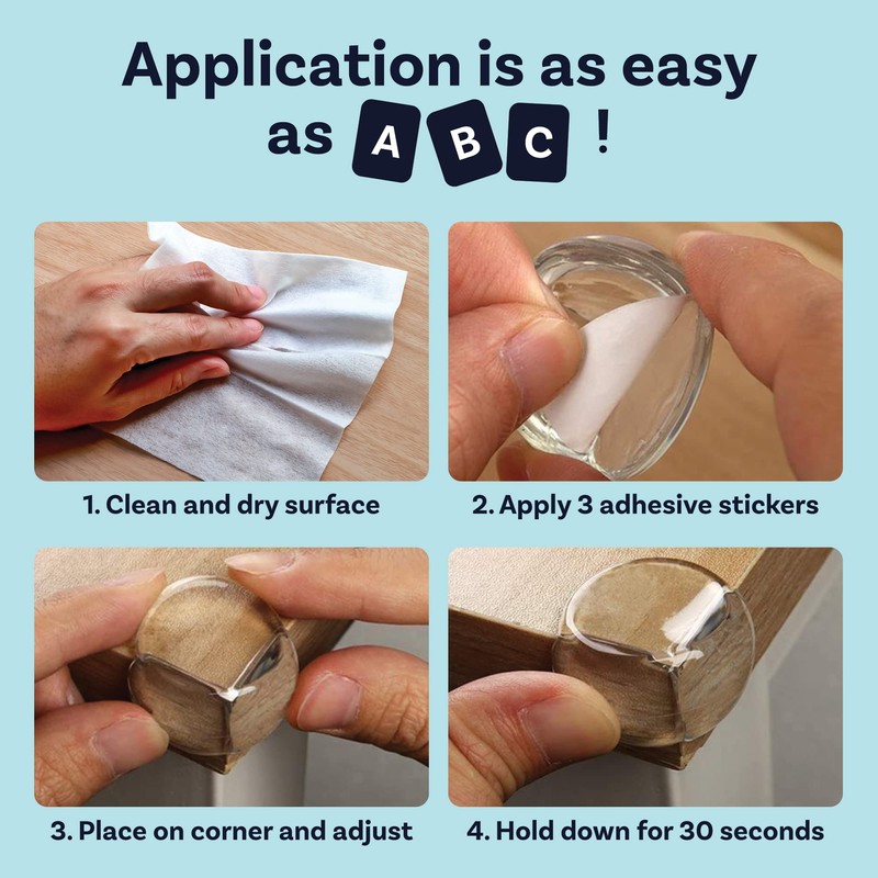Corner Protector, Baby Proofing Table Corner Guards, Keep Child Safe,
