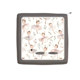 Schutzfolie für Toniebox - Toniebox Schutzfolie - Aufkleber Toniebox - hergestellt in Deutschland (Tonieboxfolie, Ohne Glitzer, Ballerinas)