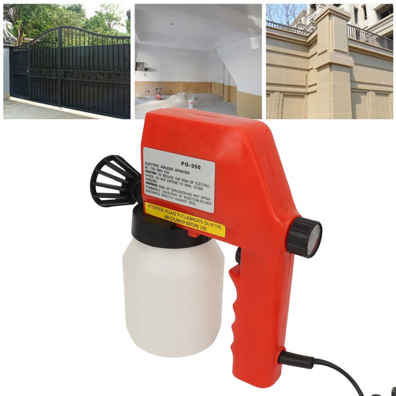 600ml Electric Spray Gun Uniform Mist Multifunctional Portable Paint Sprayer