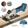 G LAXIA Mini Circular Saw, 4-1/2"" 3400RPM Cordless Circular Saw