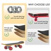 ZKFSIE Tortoise Toys, Tortoise Enrichment Toys with Skateboard and Treat