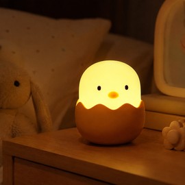 Rechargeable Chicken Night Light for Kids – Cute Touch LED Lamp with Adjustable Warm Glow for Bedroom, Nursery & Desk Decor