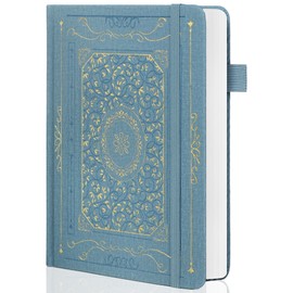 TIEFOSSI Bullet Dotted Notebook, 160gsm Thick Paper, Hardcover Dot Grid Journals for Women Men, 192 pages, for Travel, School and Office Use