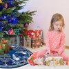 Hanukkah Tree Skirt 48'' Chanukah Tree Collar Blue Star of