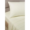 Chic at Home Luxury Percale Extra Deep Fitted Cream, Beige,