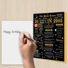 20th Birthday Cards, 20th Black Gold Birthday Decorations, Best 20