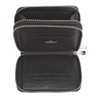Golden Head Florence 2-Zip Billfold Black, black, Standard size, Modern
