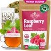 100 Bags Raspberry Leaf Tea Rasberry Leaf Herbs (Rubus Idaeus