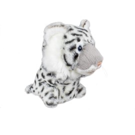 Scott Edward Golf Club Cover Fit Well for Fairway/Hybrid Wood Golf Club, Funny Cute Animal Design Soft Functional Golf Headcover Stylish Club Protection for Men and Women(Snow Leopard)