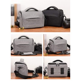 CYBERGARAGE EOS R8 EOS R50 Camera Case, Storage Bag, Handbag, Shoulder Strap, Compatible with Camera Lens Storage, Camera Case, Camera Bag, Shoulder Bag, Divided Camera Bag, Single Lens, Black