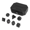 7pcs Electronic Dice LED Rechargeable with Charging Compartment Light Up