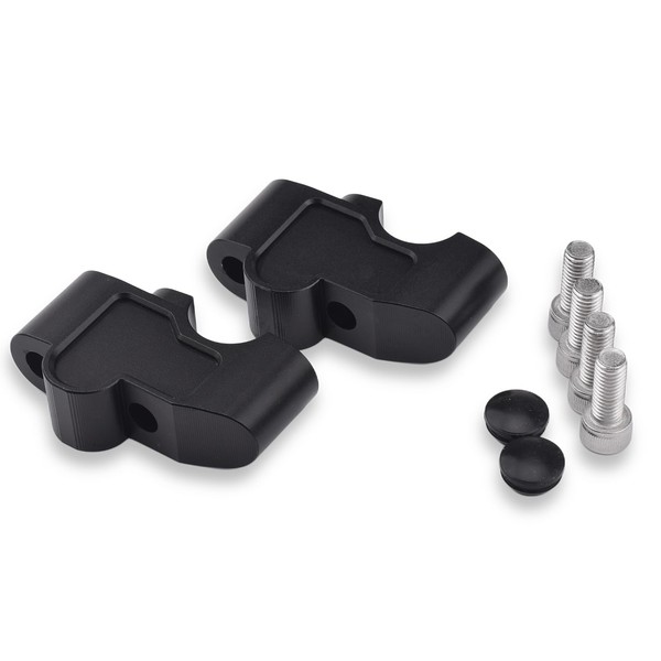 HRuizq Motorcycle Handlebar Riser Clamp, Increase Motorcycle HandlebarHeight,Compatible with Honda